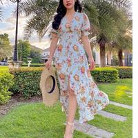 Jual Long Sleeve Maxi Dress Murah 