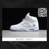 aj 5 metallic silver