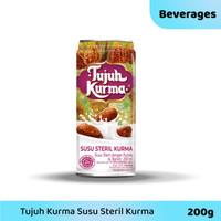 Susu Steril Tujuh Kurma Kaleng 200 ml (1 Kaleng)