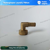 Nepel Pembuangan Boiler Setrika Uap 1/2" x 3/4"