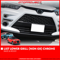 LIST LOWER GRILL RAIZE / ROCKY (NON GR) CHROME