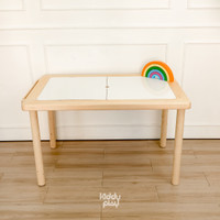 Sensory table / meja sensory kaki bulat/rounded