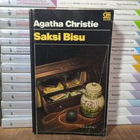 Original NOVEL SAKSI BISU By Agatha Christe