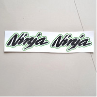striping stiker sticker mark tank tangki kawasaki ninja hijau