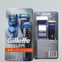Gillette Razor Handle Pisau Alat Cukur Fusion Proglide Proshield 5 Ori