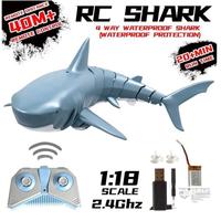 Mainan RC Ikan Hiu Shark Remote Control Bisa Berenang di Air