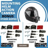 Mounting Helm Action Cam Gopro Chin Helmet Go Pro Motor Motovlog Mount