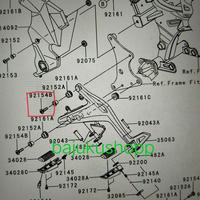 baut bracket breket braket step footstep er6n original KMI