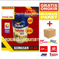 Cat Plafon Cat Tembok Dulux Catylac Glow Interior 22 KG PAKET