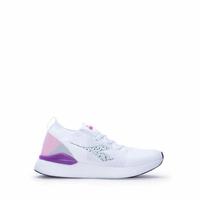 plain white running shoes