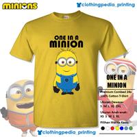 Kaos One in a Minion Baju Imut Minions The Rise of Gru Premium T-Shirt