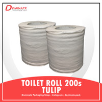 Tisu Roll/Tisu Toilet/Toilet Roll 200 sheet Pulpies
