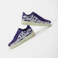 skeleton purple nike