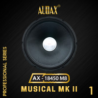 Speaker Pasif 18" Audax AX-18450 M8 Professional Series Musical MK II