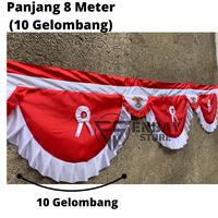 Jual Bendera 10 Gelombang Murah - Harga Terbaru 2024