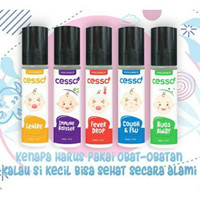 Cessa Essential Oil Minyak Oles Bayi Obat Flu Demam Batuk dan Menambah