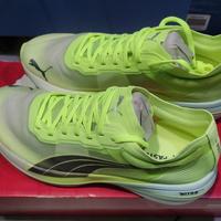 puma deviate nitro green