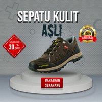 Sepatu Pria Sepatu Casual Kulit Boots Original Anti Licin