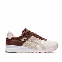 asics brown suede