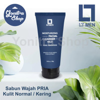 Sabun Cuci Muka PRIA Kulit Normal/Kering Facial Cleanser 60gr - LT MEN