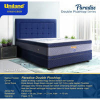 Springbed UNILAND-PARADISE Double Plushtop Series - Fullset/Kasur Saja