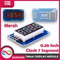 Review [CNC] TM1637 DISPLAY MODULE FOR ARDUINO 7 SEGMENT 0.36INCH CLOCK ...