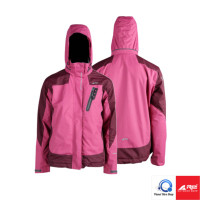 Jaket gunung cewek lavender arei outdoor gear
