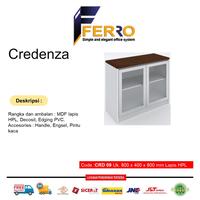 Credenza CRD 09 Uk.800 x 400 x 800 Lapis HPL Ferro