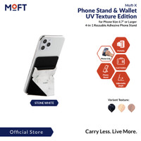 MOFT X Adhesive Phone Stand & Wallet / Stand HP / Holder HP UV Texture