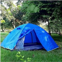 Cover Tenda Waterproof 6P` Outer Tutup Tenda Dome Anti Air` 6-7 Orang