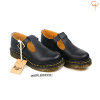 Dr martens polley black smooth original