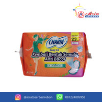 Charm Body Fit Extra Maxi 23cm No Wings 10 pads
