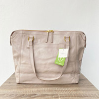 Brand New Tas FOSSIL JACQUELINE Tote Graystone 100% Original
