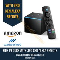 Review Amazon Fire TV Cube with 3rd Gen Alexa Remote 4K Ultra HD FireTV ...
