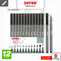 JOYKO Drawing Pen / Pena Gambar DP-298SA12 (1 Set isi 12)
