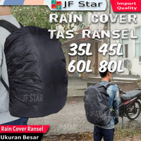 Rain Coat Cover Bag Tas Ransel Penutup Mantel Anti Air Hujan Big Size