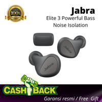 TWS Jabra Elite 3 True Wireless Noise Isolation Earbuds - Dark Grey