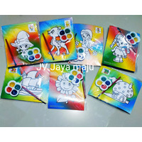 MAINAN MEWARNAI CAT AIR MINI / MEWARNAI EDUKASI ANAK