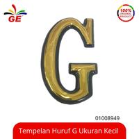 GE - Tempelan Huruf G Ukuran Kecil 01008949