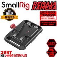 Plaque De Fixation V-Mount SmallRig 2988 - Compatible Batteries V-Lock - Alliage Aluminium - Pour Caméra Et Accessoires