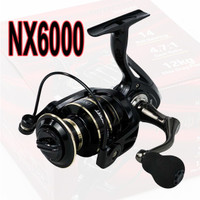 Gulungan Pancing TaffSPORT NX6000 Metal Reel Spinning GHOTDA 4.7:1 15k