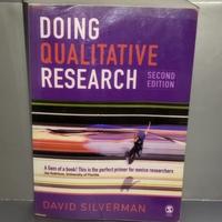 doing qualitative research - david silverman