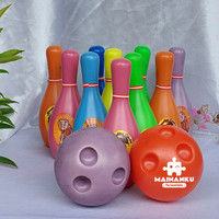 Mainan Edukasi Anak Bowling Plastik