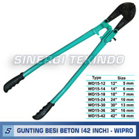 Gunting Beton Besi Kawat Baja 42 Inch Max 18mm - WIPRO Bolt Cutter 42"
