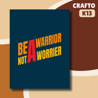 Hiasan Dinding Kristiani Poster Kayu Typography Quote Wall Decor K13