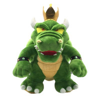 Boneka Super Mario King Koopa Bowser Bahan Plush Ukuran 30cm Diskon