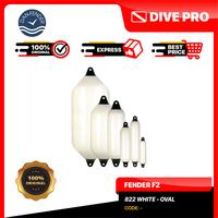 FENDER F2 - DAN FENDER 822 WHITE (OVAL)