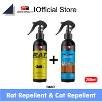 Cat Repellent & Rat Repellent Paket Pengusir Kucing dan Tikus