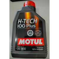 oli motul h tech 100 plus 5w30 1liter