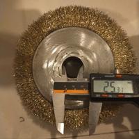Sikat Rastik Rustic kawat baja 0.3 mm 25.4 x 100 x 150 x 40 x 50 mm